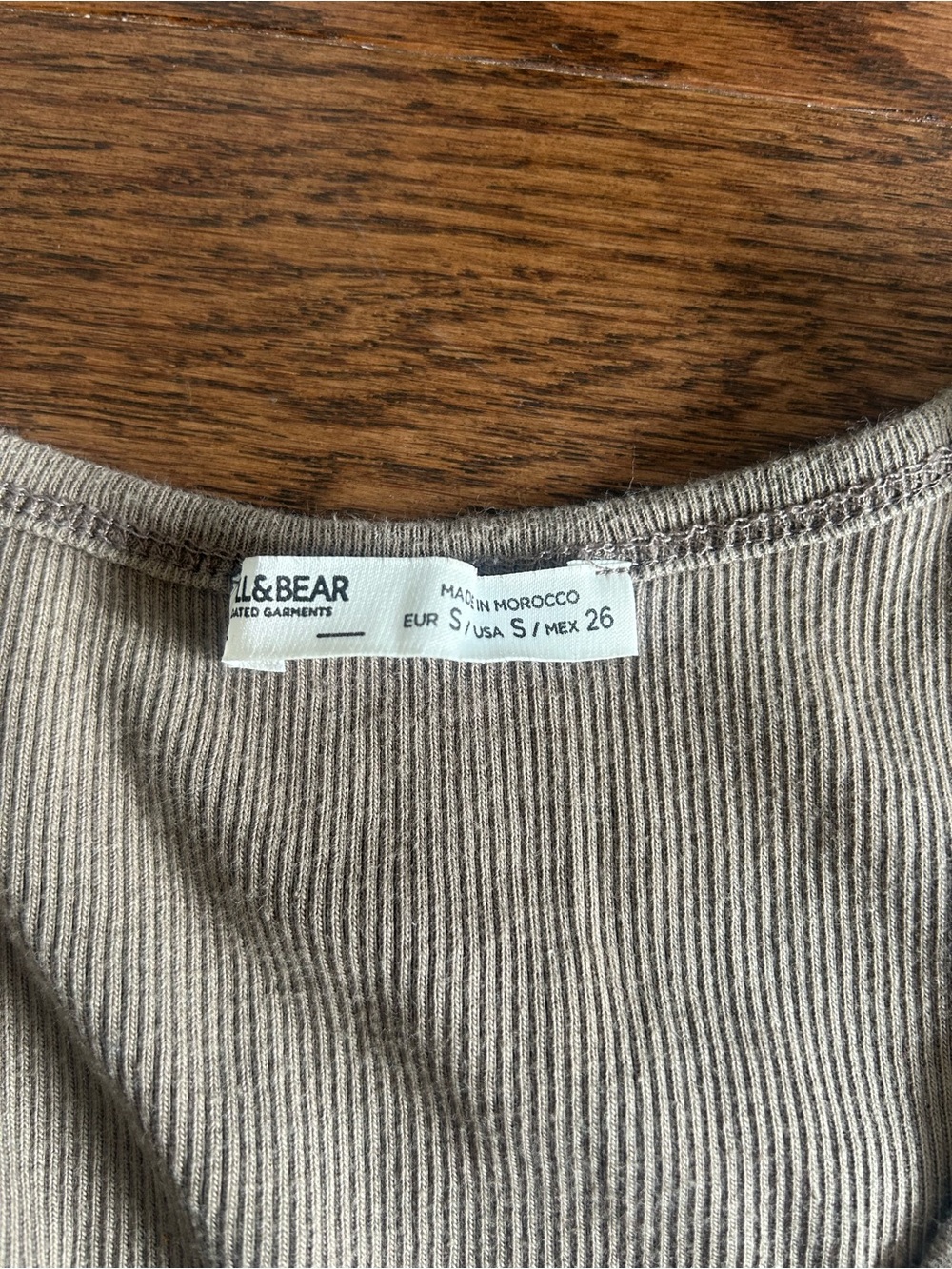 Pull&Bear Ribbed Tank - Picture 2 of 2